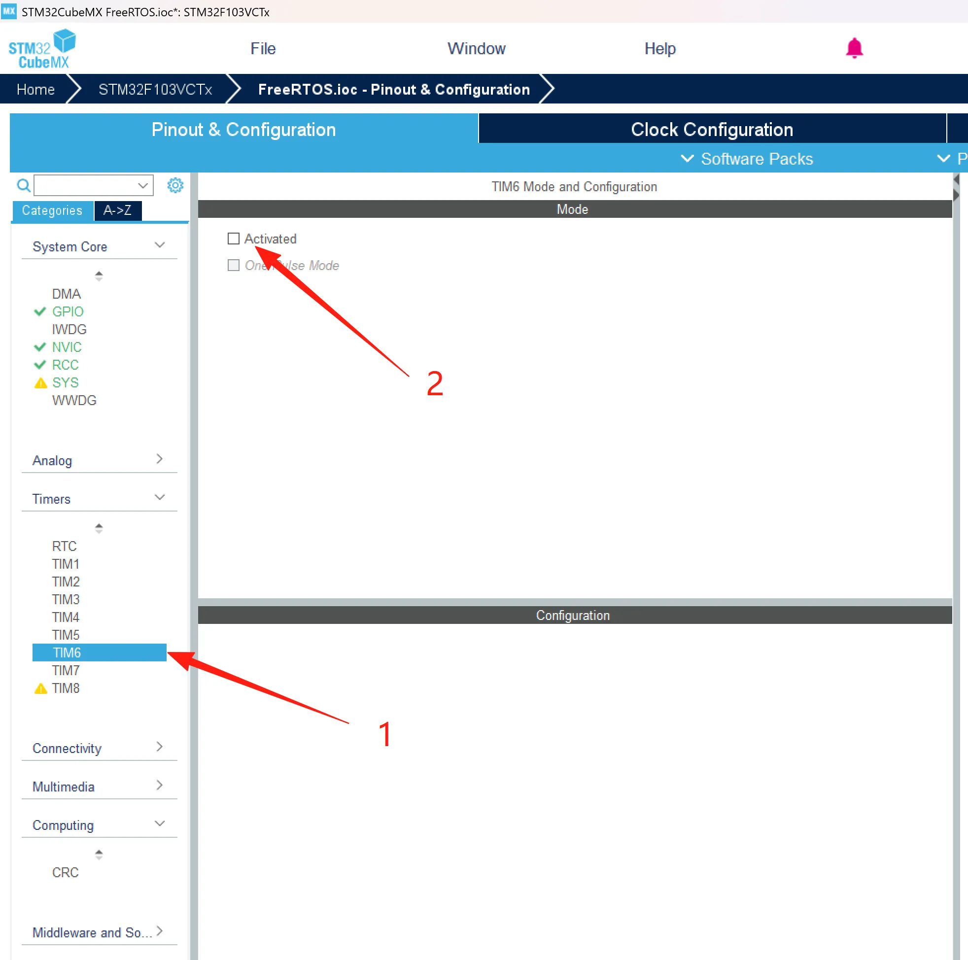 图5-5 更换HAL库系统时钟源